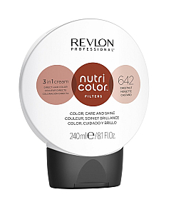 Revlon Professional Nutri Color Filters - Прямой краситель без аммиака, оттенок 642 Каштановый, 240 мл